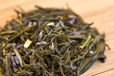 Aftermath; Canadian loose leaf tea made with Chinese green tea and lavender